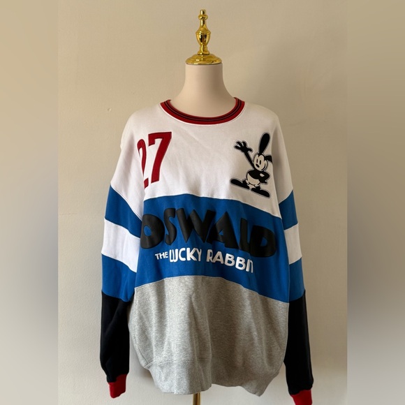 Disney Other - Men's Colorblock Oswald Disney Sweatshirt Size XL Men